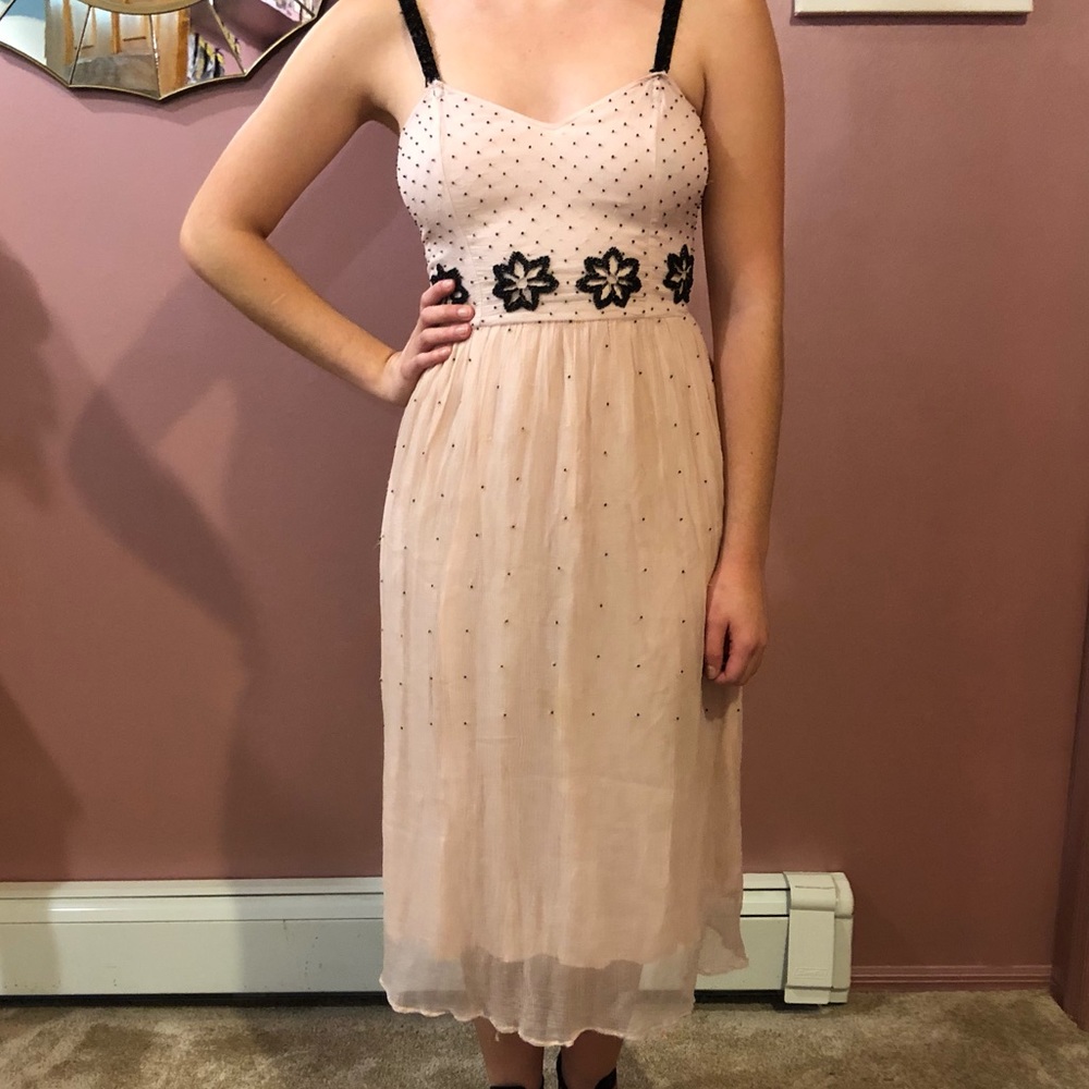 Topshop Beaded Dress